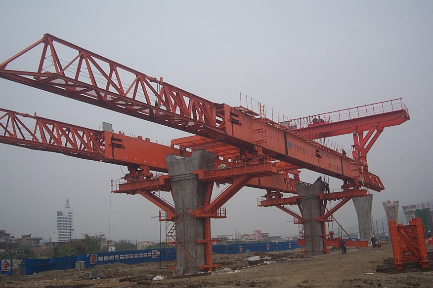 Project in Guangzhou Metro: HZP40 Bridge Girder Segment Lifter 